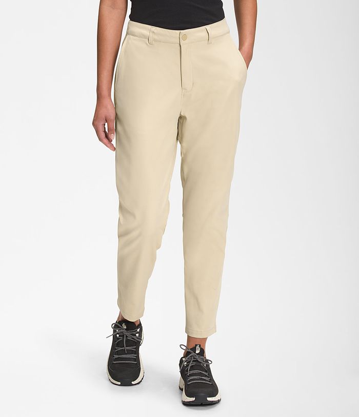 Pantalones The North Face Mujer Beige Estándar Tapered 69348BTWM